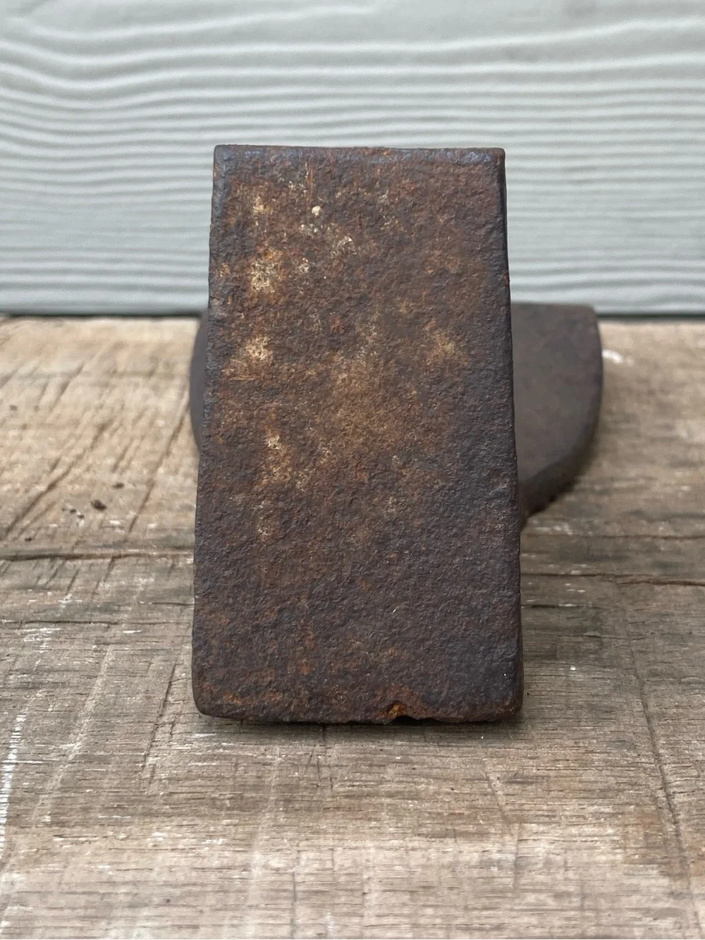 Old Axe Blade No Handle Rusty 9.5” Long